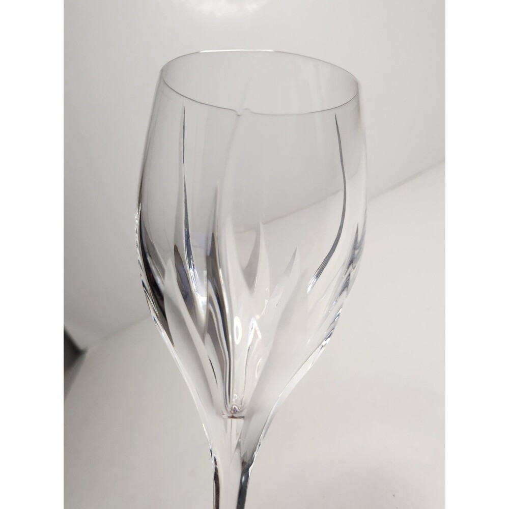 Set Of 5 Mikasa Flame D'Amore Water Goblets Glasses Wine 9" Discontinued - Picture 8 of 14